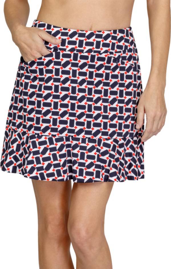 Tail Women's Isla Ruffle Hem 18” Golf Skort
