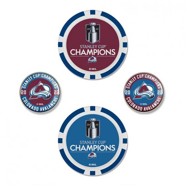 Team Effort 2022 Stanley Cup Champions Colorado Avalanche Ball Marker Set product image