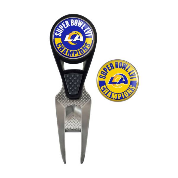 Team Effort 2021 Super Bowl LVI Champions Los Angeles Rams CVX Ball Mark Repair Tool