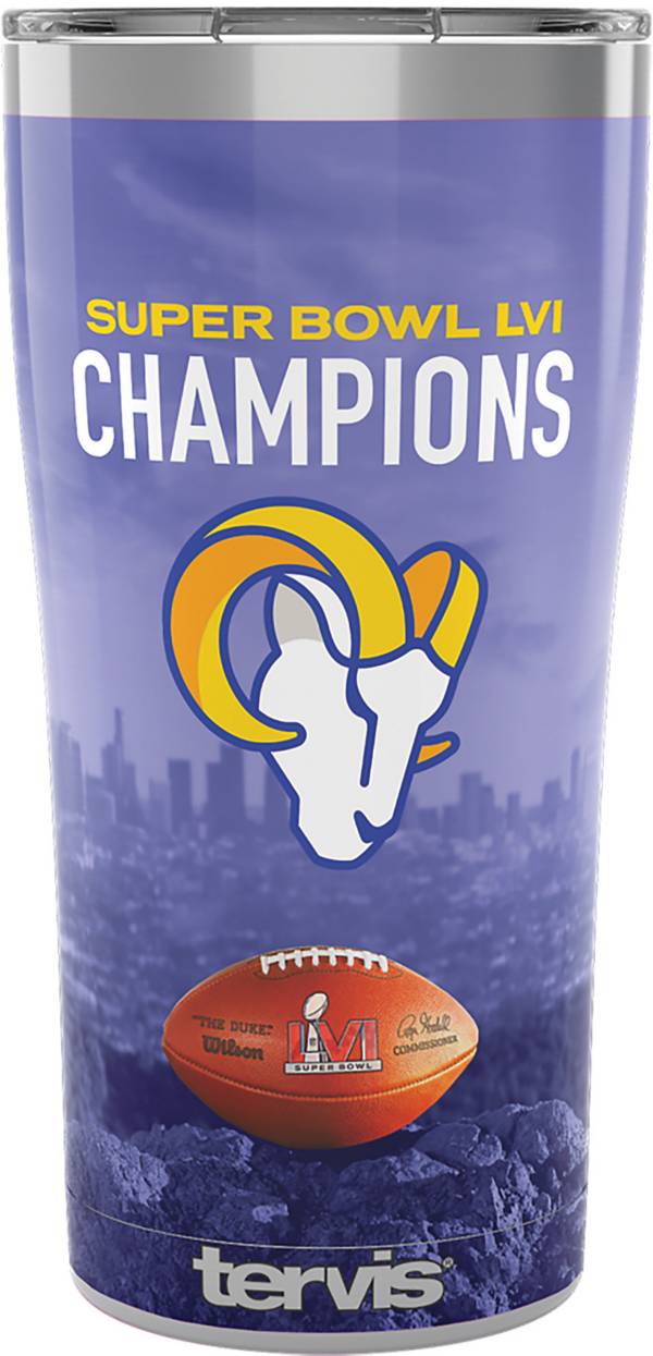Tervis 2021 Super Bowl LVI Champions Los Angeles Rams 20oz. Stainless Steel Tumbler