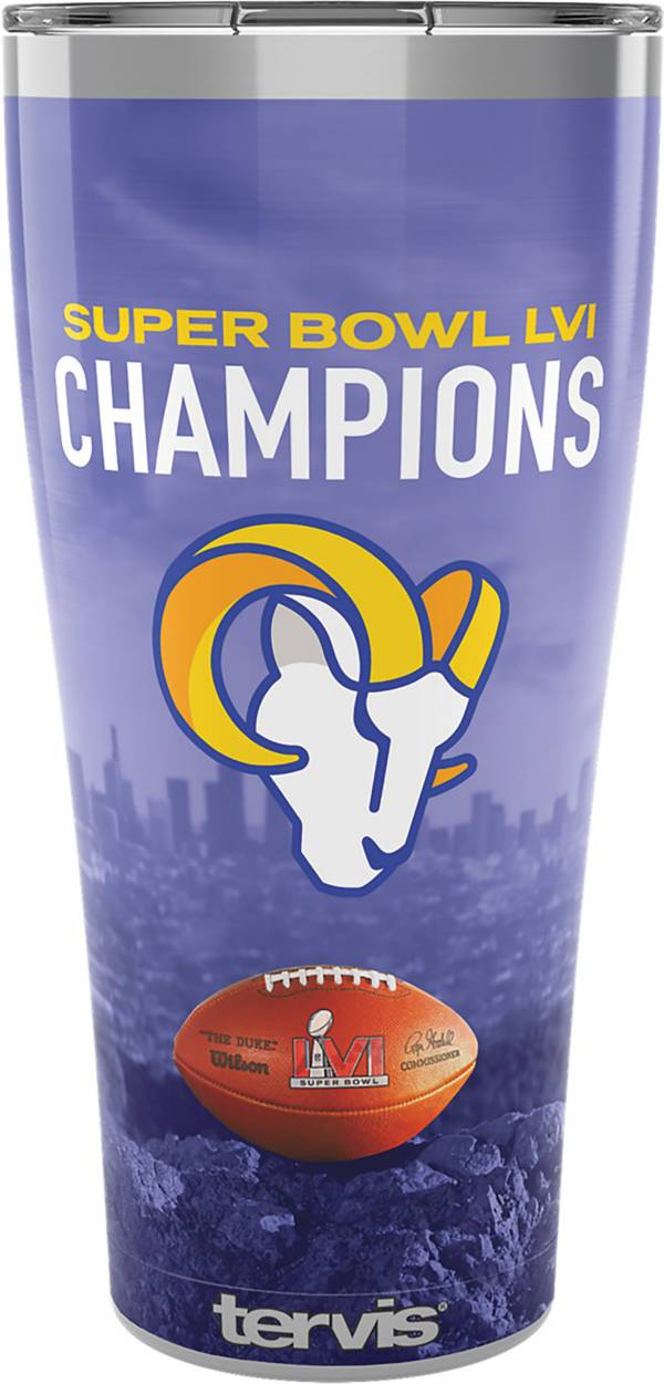 Tervis 2021 Super Bowl LVI Champions Los Angeles Rams 30oz. Stainless Steel Tumbler