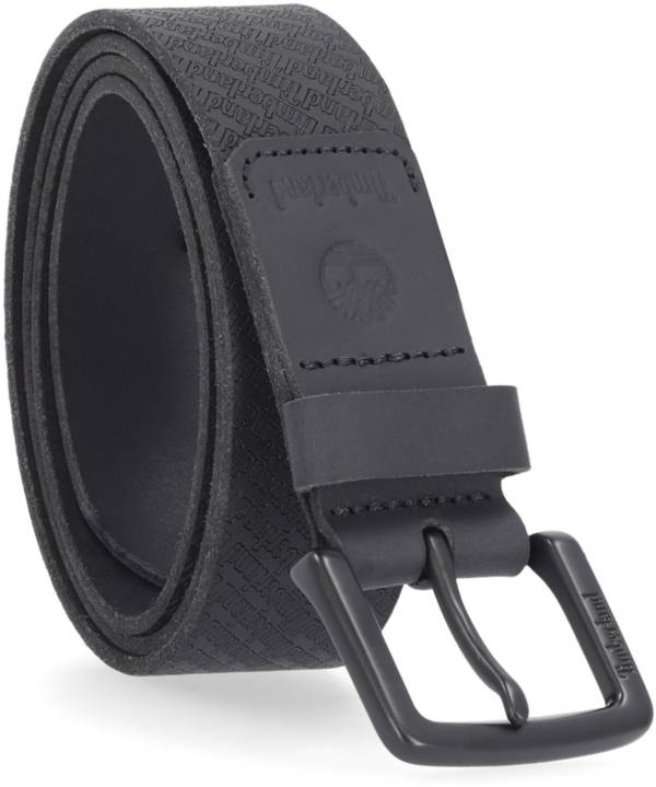 Timberland Men's Golf 38mm Repeat Logo Belt