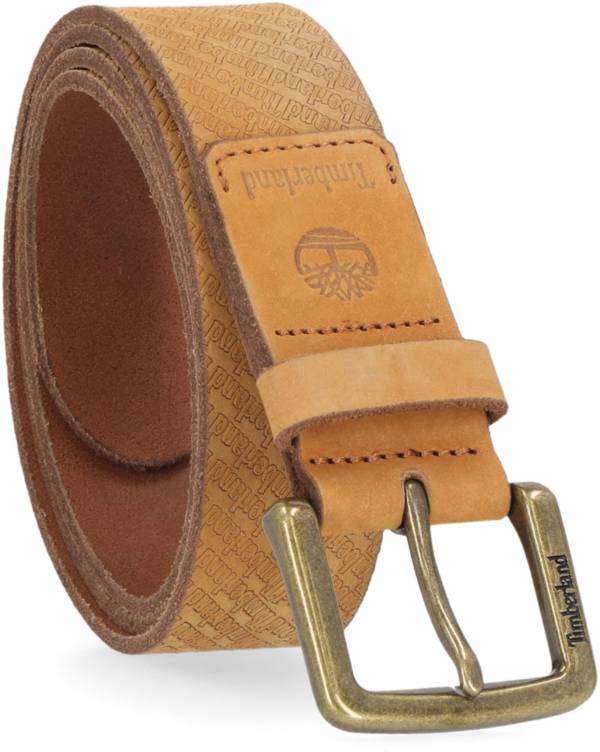 Timberland Men's Golf 38mm Repeat Logo Belt