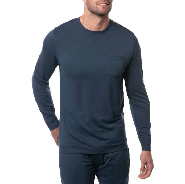 TravisMathew Men's Cloudlight Crewneck Golf Pullover