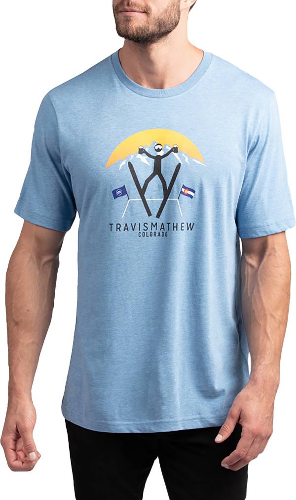 TravisMathew Men's Catchin' Air Golf T-Shirt