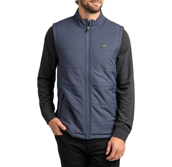 TravisMathew Men's Interlude Puffer Golf Vest
