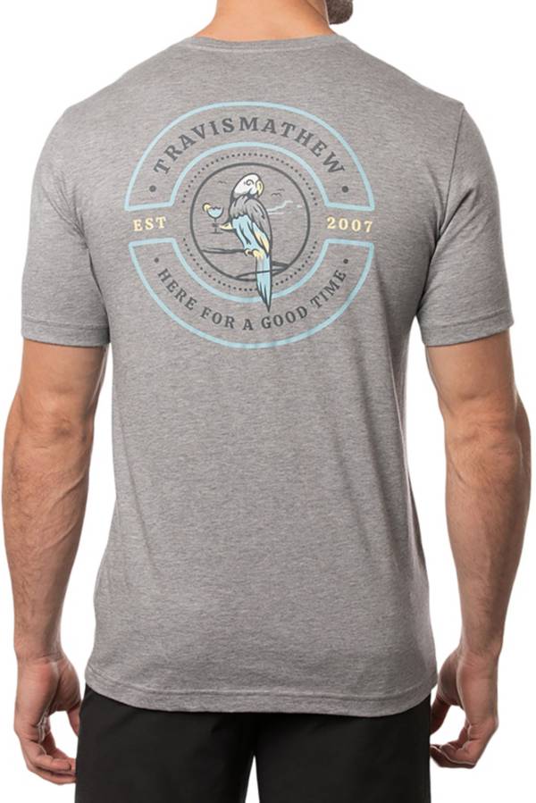 TravisMathew Men's Walk The Plank Golf T-Shirt