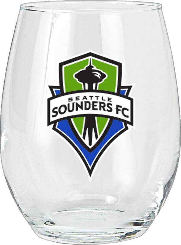 The Memory Company Seattle Sounders Stemless Wine Glass