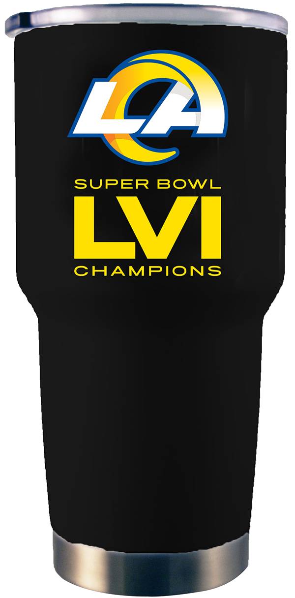 The Memory Company 2021 Super Bowl LVI Los Angeles Rams 30oz. Stainless Steel Tumbler