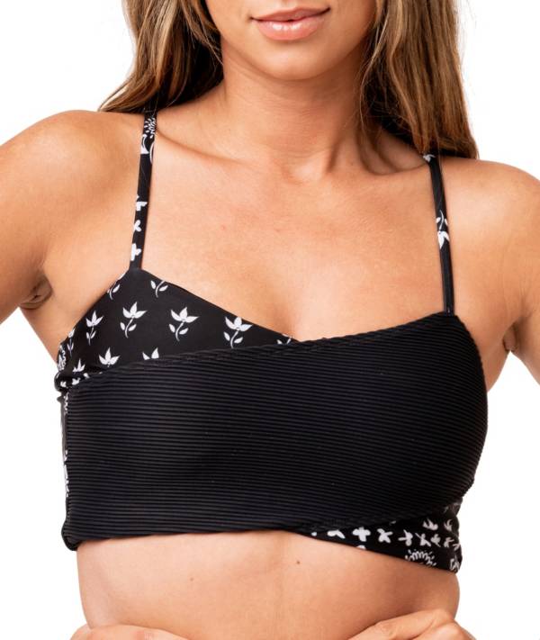 Nani Swimwear Women's Crossover Bralette Bikini Top