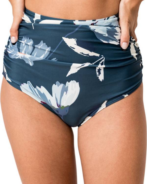 Nani Swimwear Women's High Rise Ruched Swim Bottoms