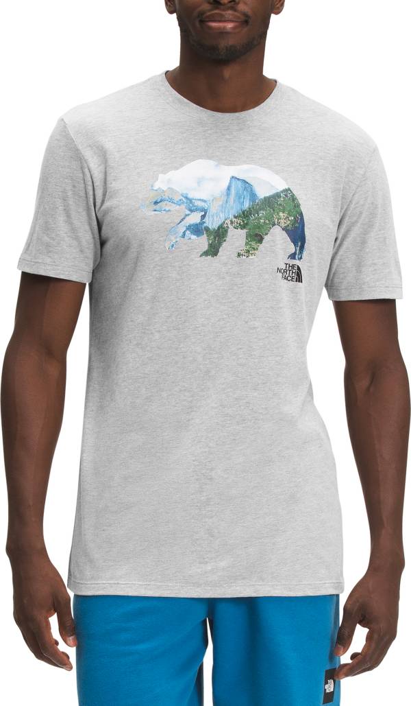 The North Face men's Short Sleeve Bear Graphic T-Shirt
