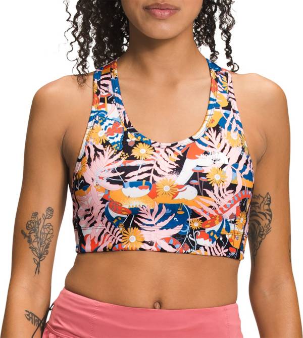 The North Face Women's Printed Midline Sports Bra