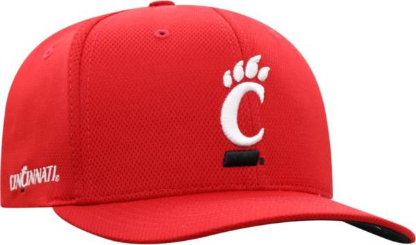 Top of the World Men's Cincinnati Bearcats Red Reflex Stretch Fit Hat