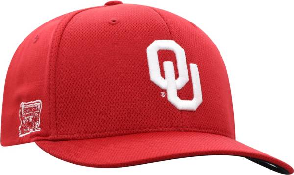 Top of the World Men's Oklahoma Sooners Crimson Reflex Stretch Fit Hat