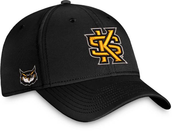 Top of the World Men's Kennesaw State Owls Black Reflex Stretch Fit Hat