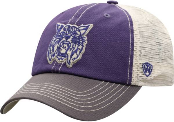 Top of the World Men's Kansas State Wildcats Purple/White Off Road Adjustable Hat