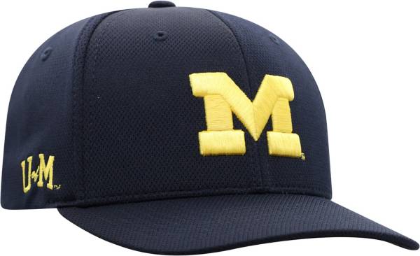 Top of the World Men's Michigan Wolverines Blue Reflex Stretch Fit Hat product image