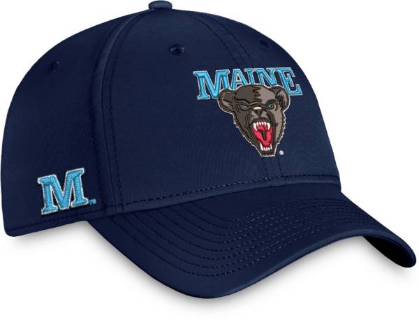 Top of the World Men's Maine Black Bears BlueNavy Reflex Stretch Fit Hat