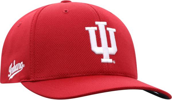 Top of the World Men's Indiana Hoosiers Crimson Reflex Stretch Fit Hat