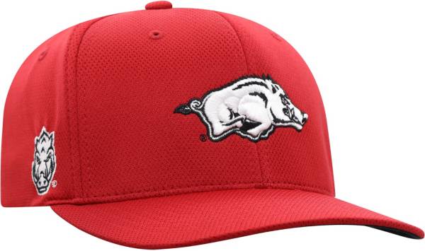 Top of the World Men's Arkansas Razorbacks Cardinal Reflex Stretch Fit Hat