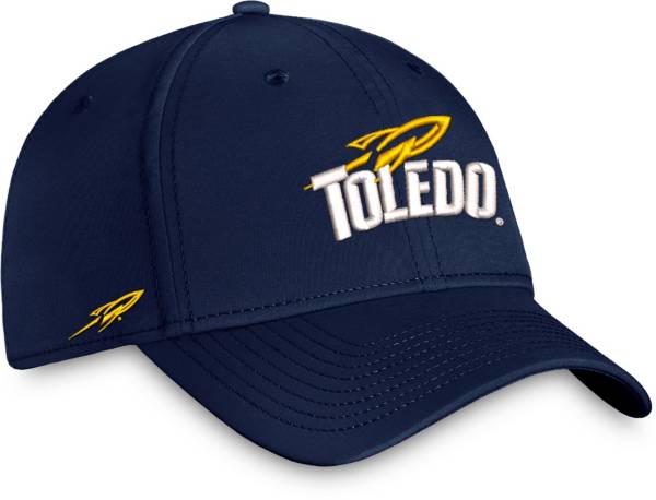 Top of the World Men's Toledo Rockets Midnight Blue Reflex Stretch Fit Hat