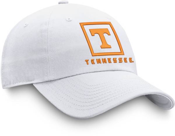 Top of the World Men's Tennessee Volunteers White Adjustable Fan Hat product image