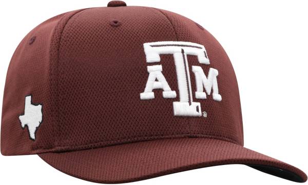 Top of the World Men's Texas A&M Aggies Maroon Reflex Stretch Fit Hat