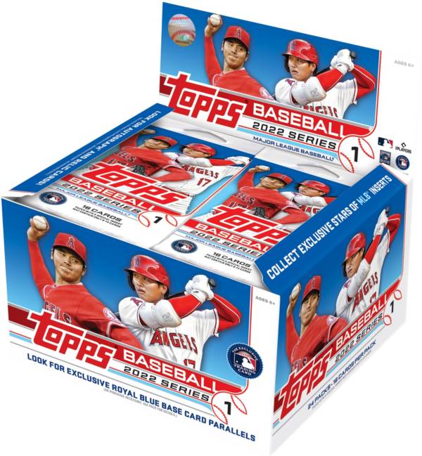 Topps 2022 Series 1 Baseball Display Box