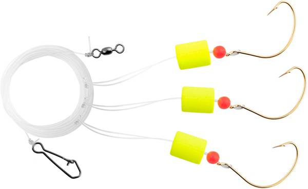 Tsunami 3-Hook Pompano Rig with Beads and Floats product image