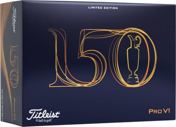 Titleist 2022 Pro V1 Open Championship Limited Edition Golf Balls - 6 Pack product image