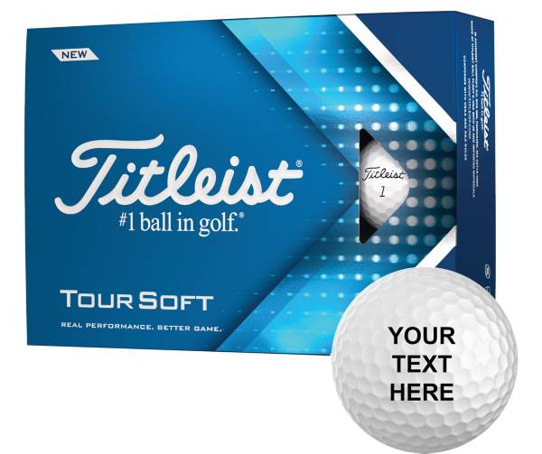 Titleist 2022 Tour Soft Same Number Personalized Golf Balls