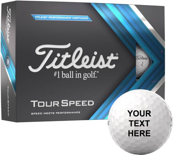Titleist 2022 Tour Speed Personalized Golf Balls