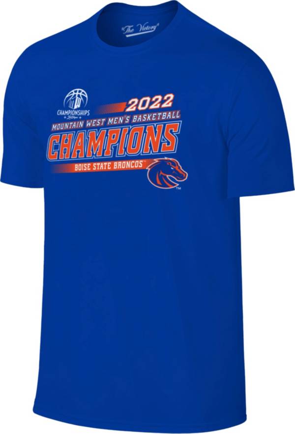 The Victory Boise State Broncos 2022 Men's Basketball Mountain West Conference Champions Locker Room T-Shirt product image