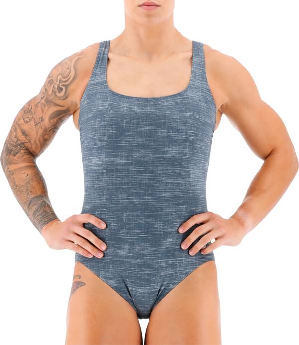 TYR Women's Sandblasted Scoop Neck Controlfit One Piece Swimsuit