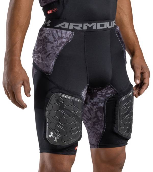 Under Armour Men's Gameday Armour Pro 5-Pad Black Camo Girdle