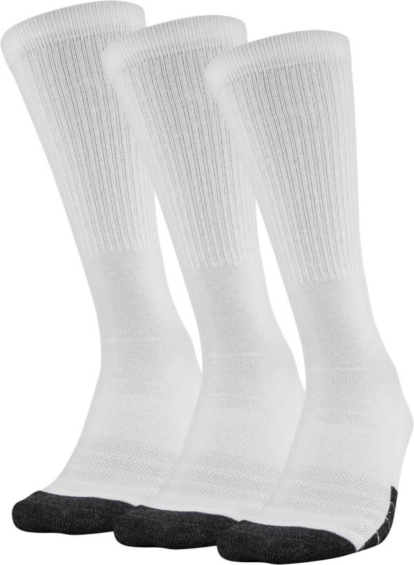 Under Armour Men's Performance Tech Crew Socks - 3 Pack
