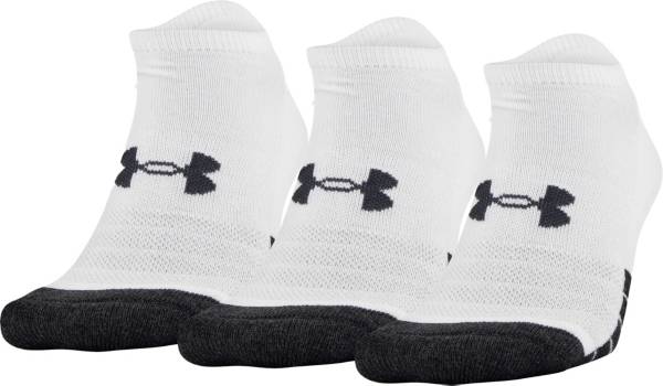 Under Armour Men's Performance Tech No Show Socks - 3 Pack