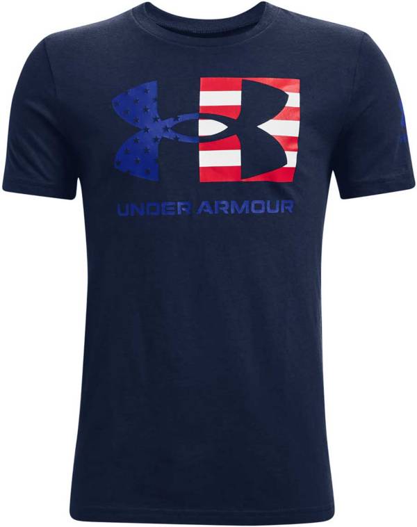 Under Armour Boys' UA Freedom Chest Flag Short Sleeve T-Shirt product image