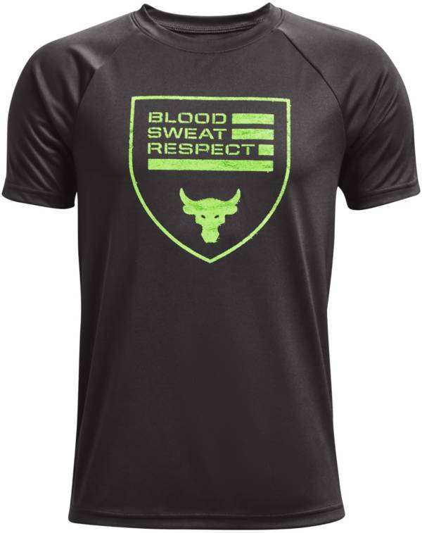 Under Armour Boys' Project Rock Blood Sweat Respect T-Shirt product image