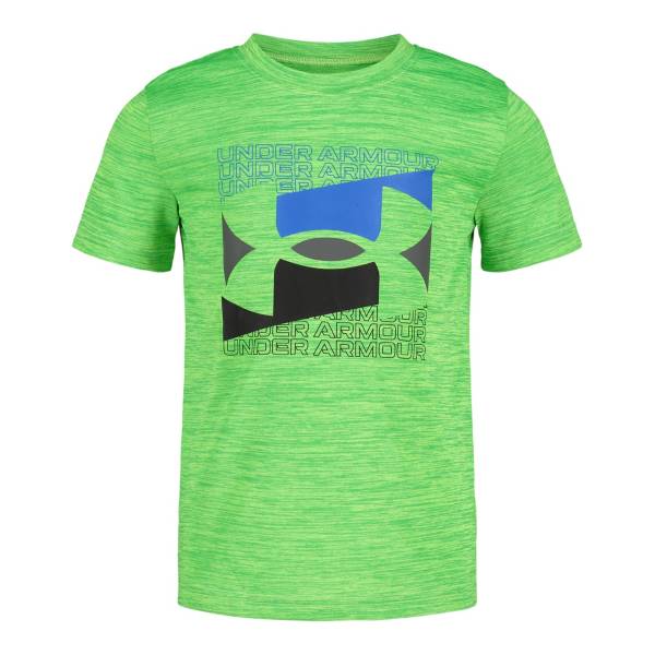 Under Armour Boys' UA Tri-Logo Short Sleeve T-Shirt