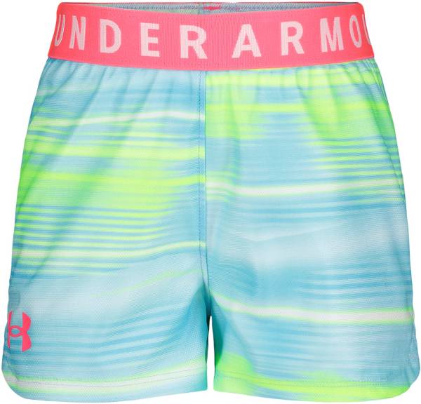 Under Armor Girls' Beam Stripe Play Up Shorts