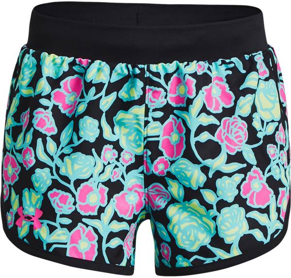 Under Armour Girls' Fly By Printed Shorts