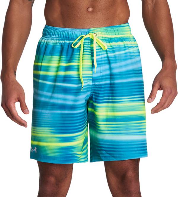 Under Armour Men's Beam Stripe Volley Swim Trunks