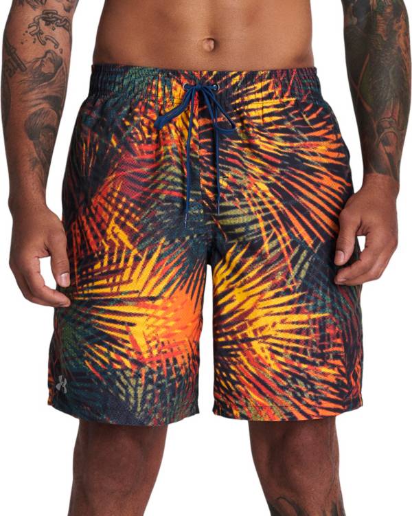 Under Armour Men's Halftone Palm Volley Swim Trunks