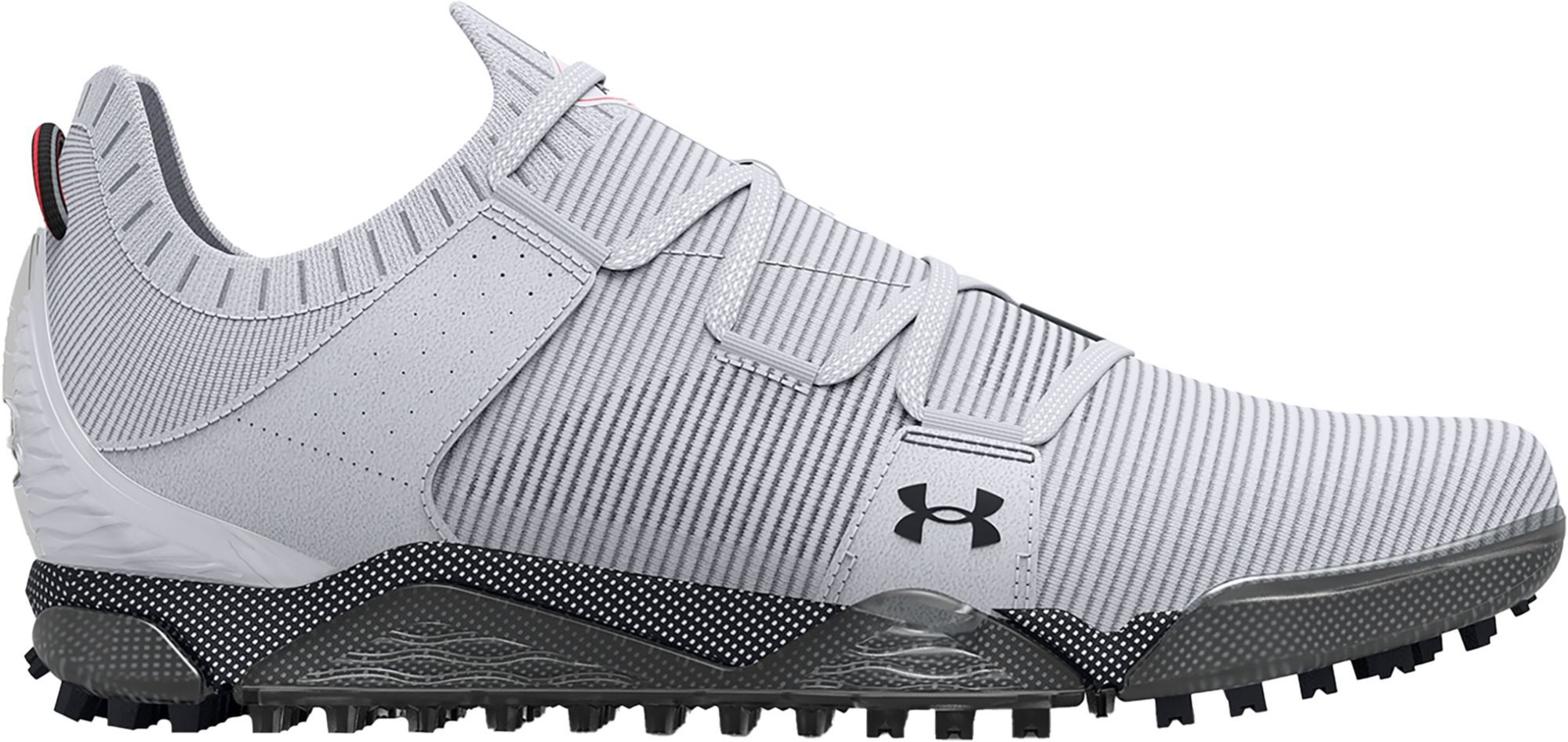 under armour men's hovr knit lace up spikeless golf shoes