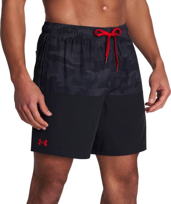Under Armour Men's Hyper Woodland Colorblock Volley Swim Trunks product image