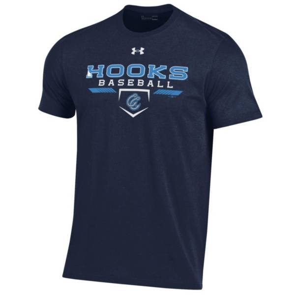 Under Armour Men's Corpus Christi Hooks Navy Performance Cotton T-Shirt