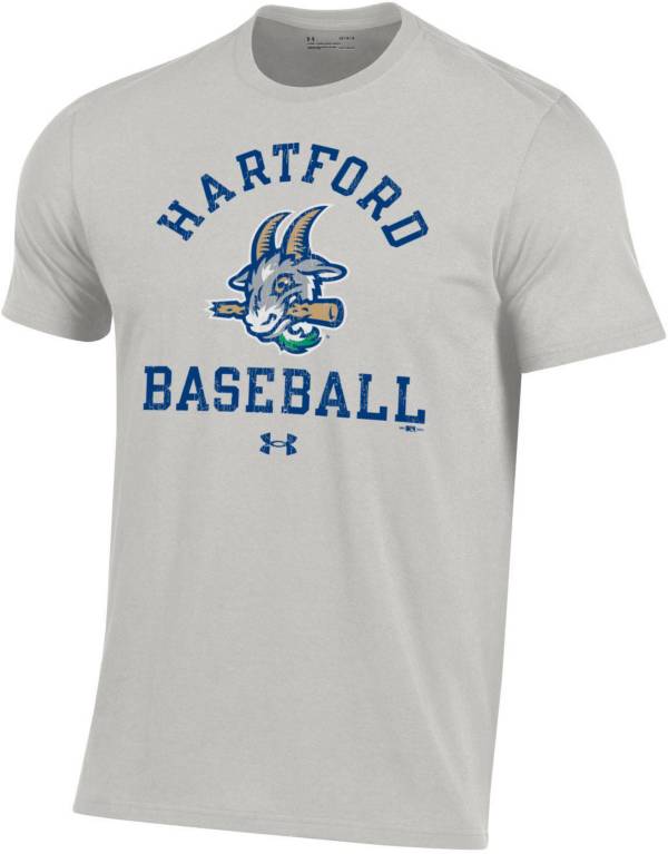 Under Armour Men's Hartford Yard Goats Gray Performance Cotton T-Shirt