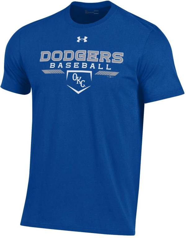 Under Armour Men's Oklahoma City Dodgers Royal Performance Cotton T-Shirt product image